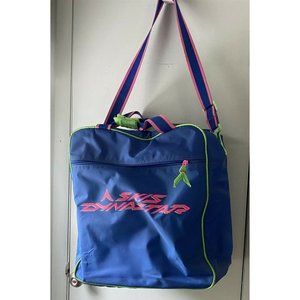 Dynastar Ski Duffle Boot Bag Vintage Taiwan Blue Pink Green